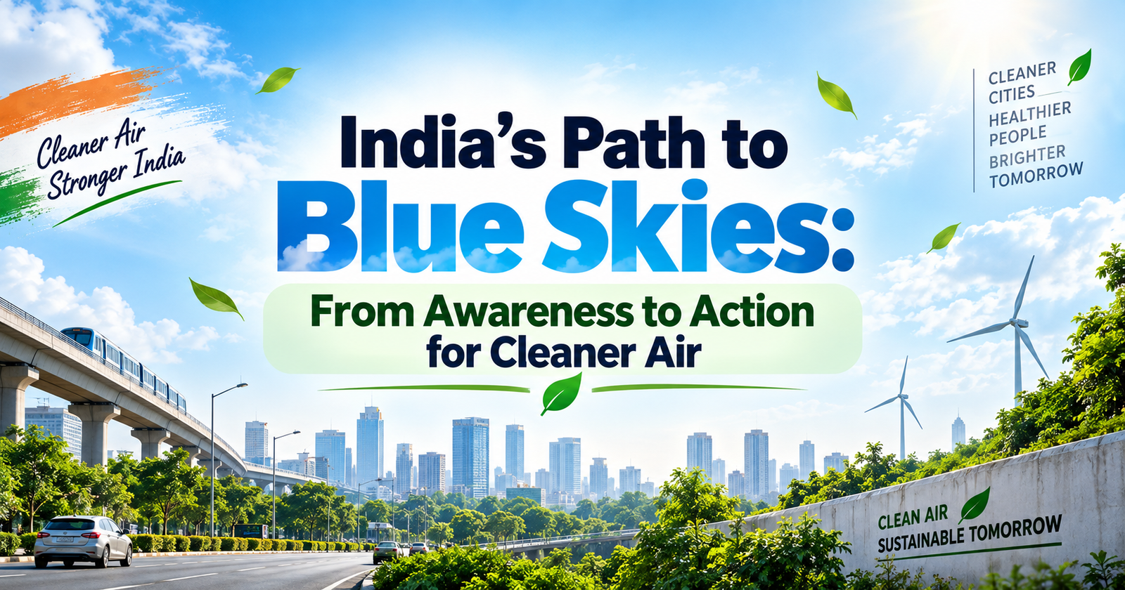 India’s Path to Blue Skies: From Awareness to Action for Cleaner Air 