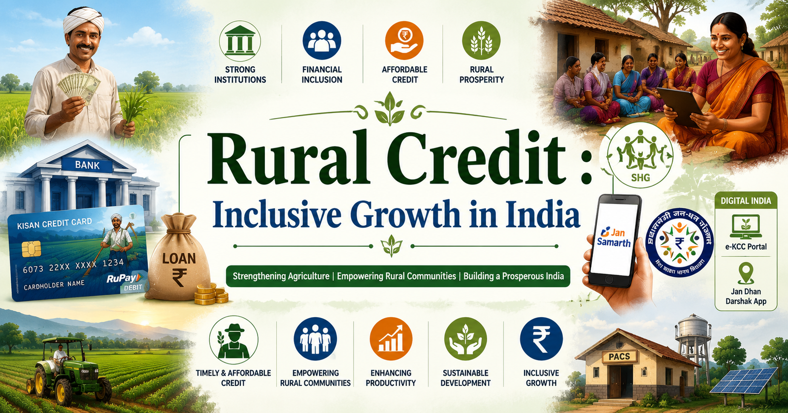 Rural Credit : Inclusive Growth in India 