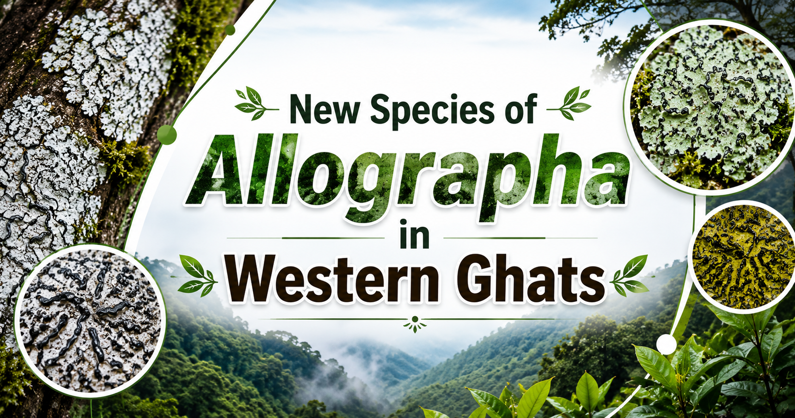 New Species of Allographa in Western Ghats