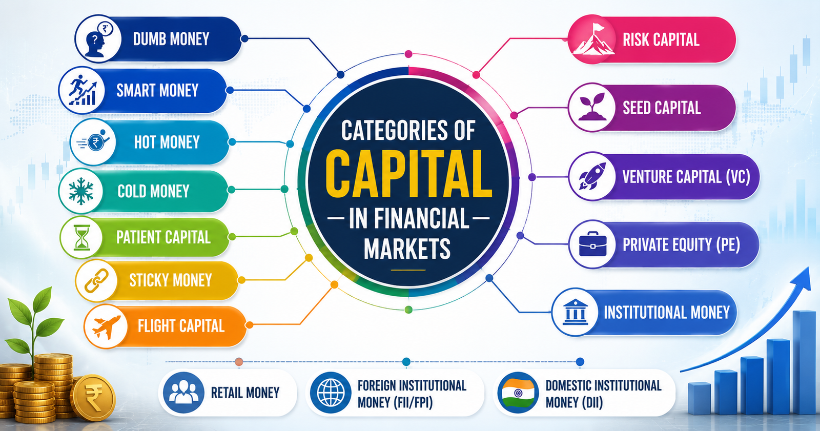 Categories of Capital in Financial Markets 