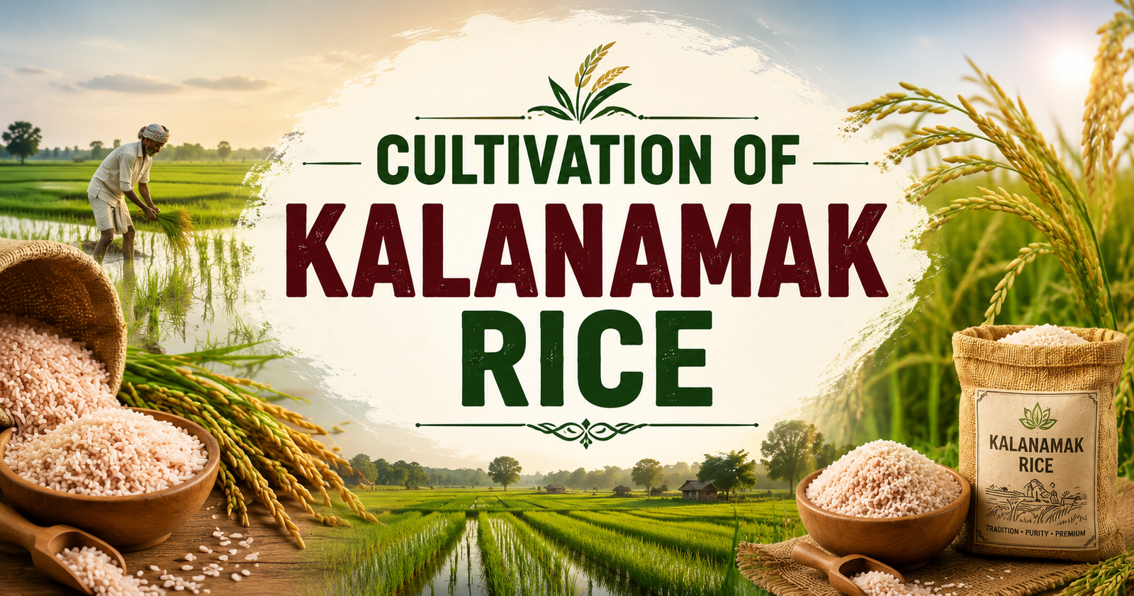 Cultivation of Kalanamak Rice 