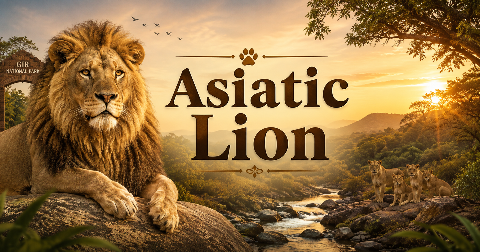 Asiatic Lion