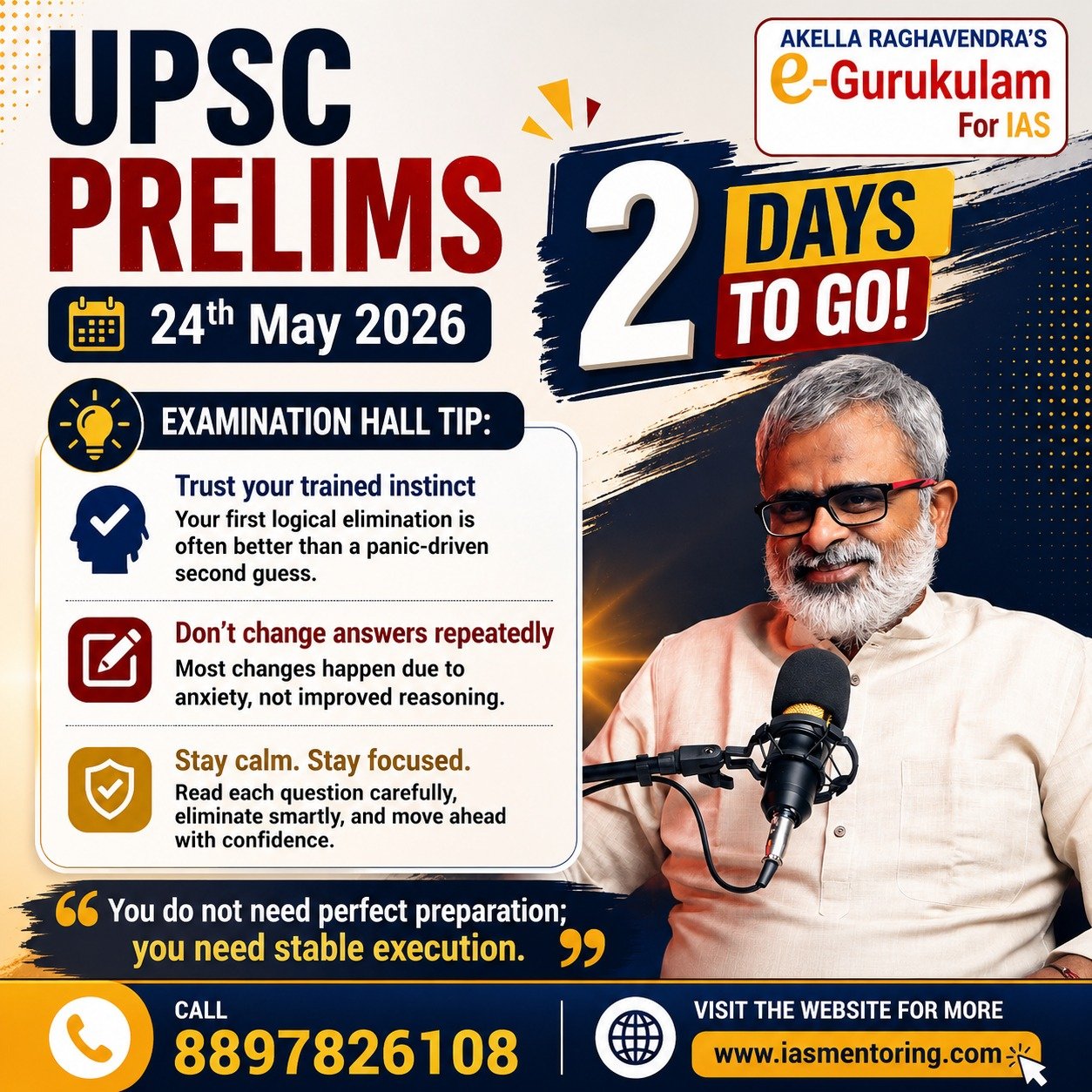 2 Days To Go! Target Prelims 2026